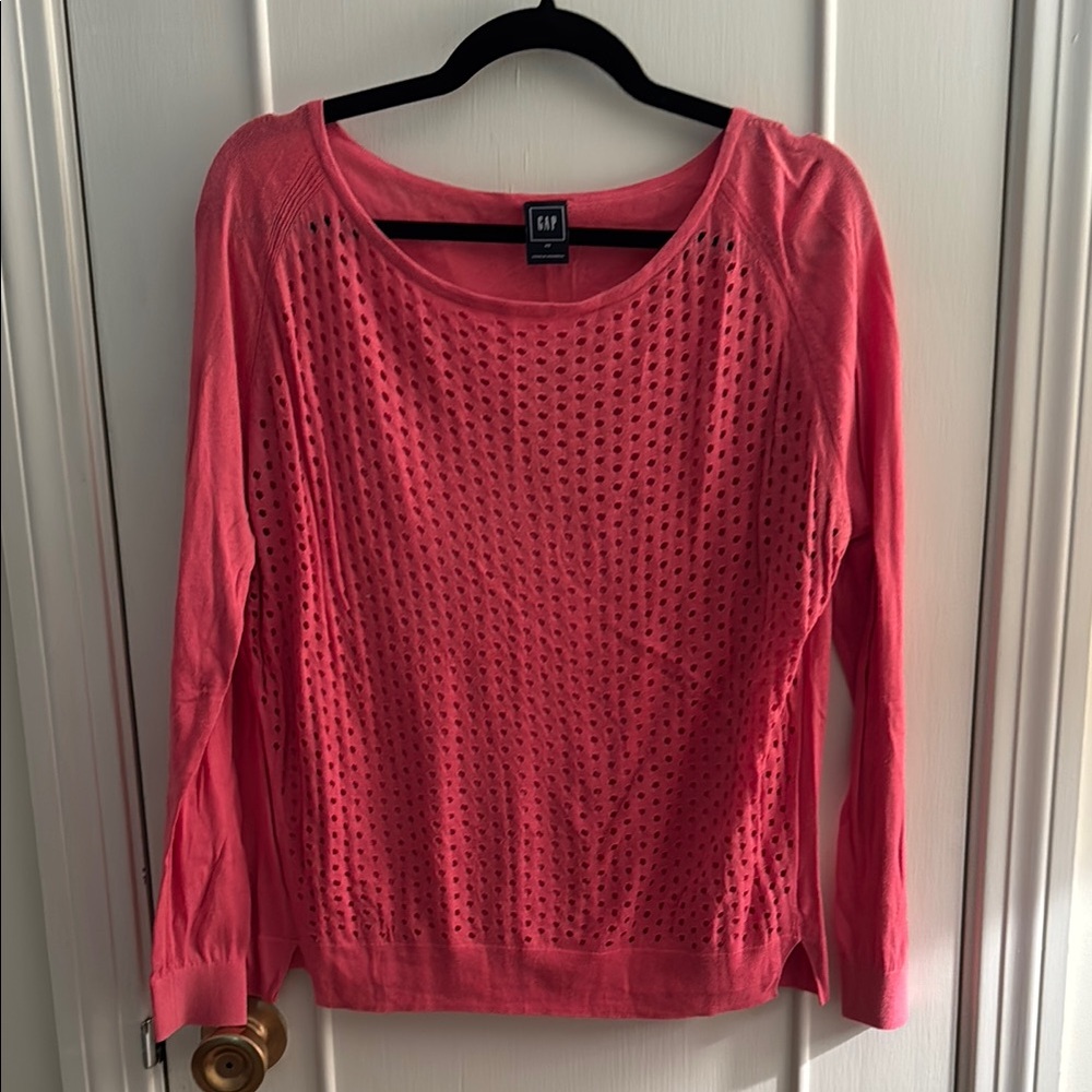GAP Coral Knit Pullover